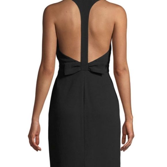 FINAL SALE Lagerfeld Paris Bow- Back Dress - Picture 2 of 8